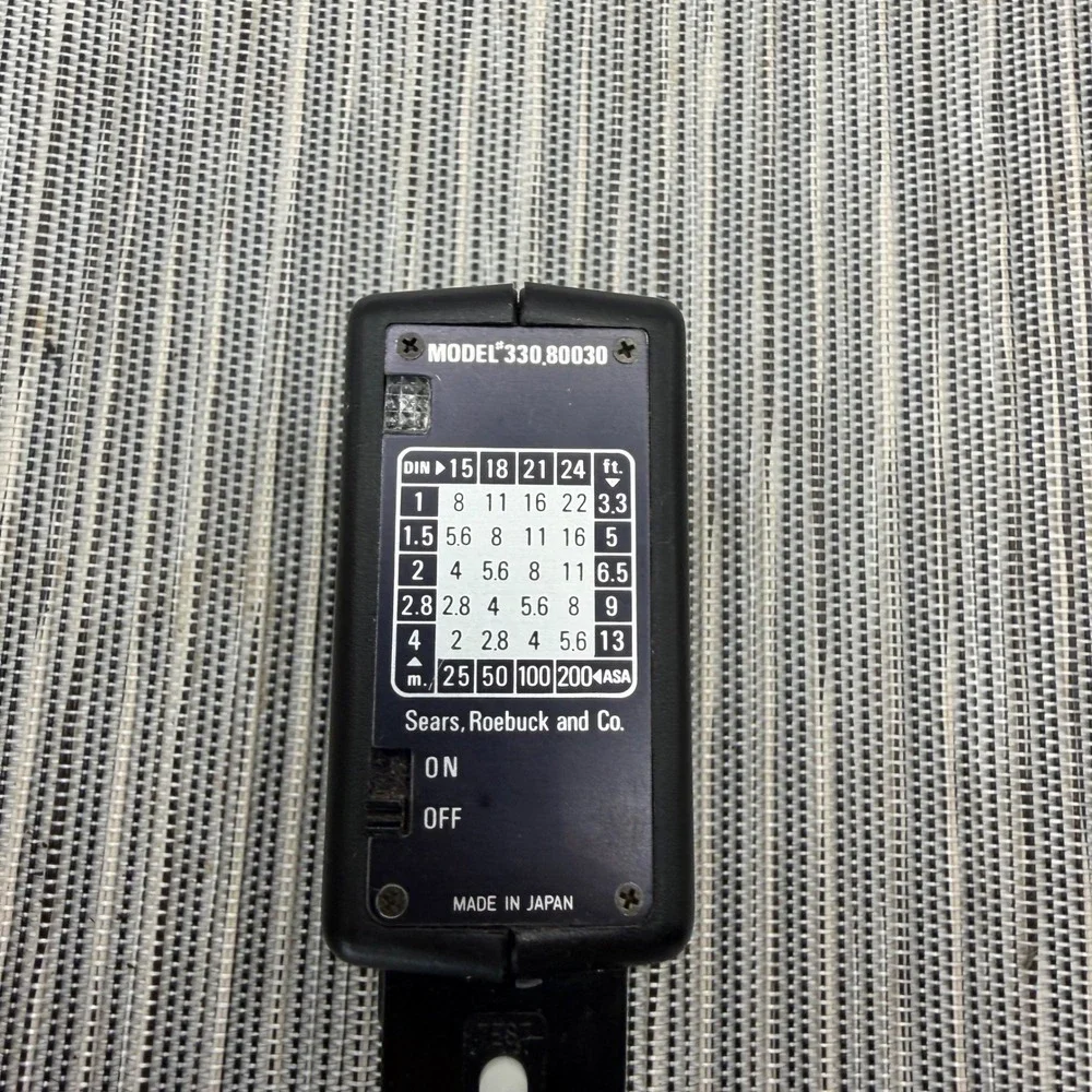 Vintage Sears 003 and 004 Camera Flash‎ Lot Model 330.80030 Hot Shoe Japan
